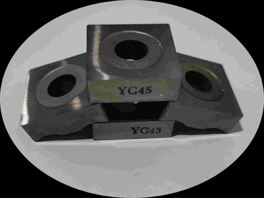 CNC WC Co أدوات مخرطة كربيد الأسمنت YC45 لطحن الوجه